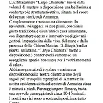 Largo Chianura 3* 아망테